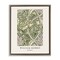 Stupell Industries William Morris Windrush Pattern Black Framed Floater Canvas Wall Art, design by Vintage Hustle